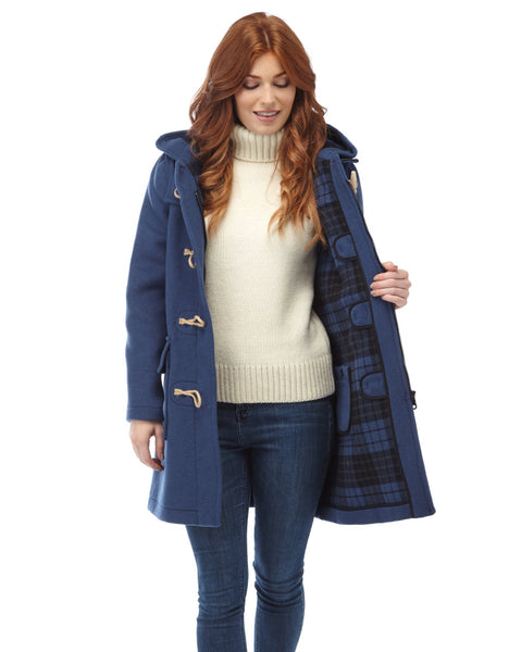 SUGARHILL / CORDED DUFFLE COAT (BLUE) SUGARHILL 22AW CORDED