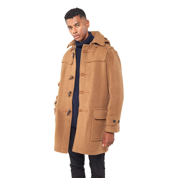 Mens camel coat on sale style