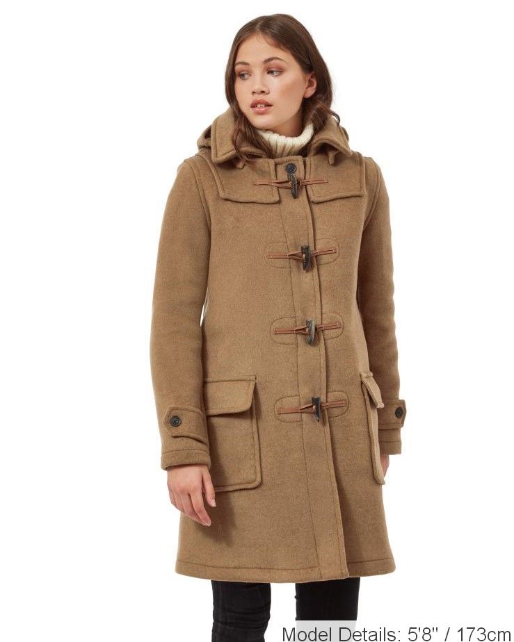 Women's London Classic Fit Duffle Coat - Camel