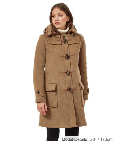 Women's London Classic Fit Duffle Coat - Camel