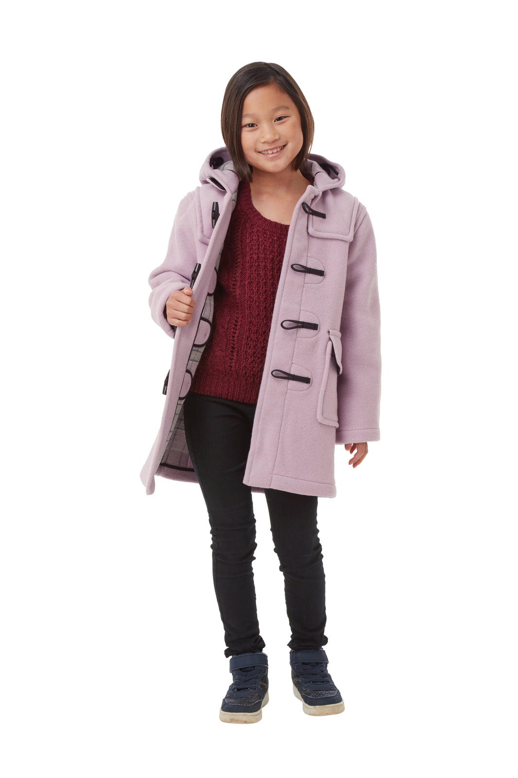 Lilac Children's Classic Duffle Coat | Original Montgomery | Original ...