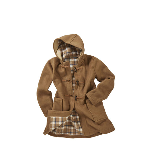 Women's Abberley Simple Fit Duffle Coat - Camel