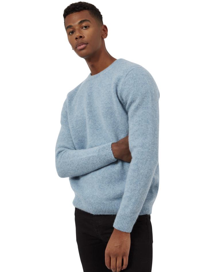 Hand Knitted Sweater Shetland Sweater Mens Shop Men's Shetland