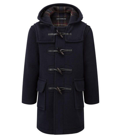 Children's Navy Original Classic Fit Duffle Coat With Faux Horn Toggles